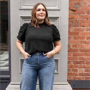 Gibson x Women's Day Rebecca Ruffle Sleeve Blouse